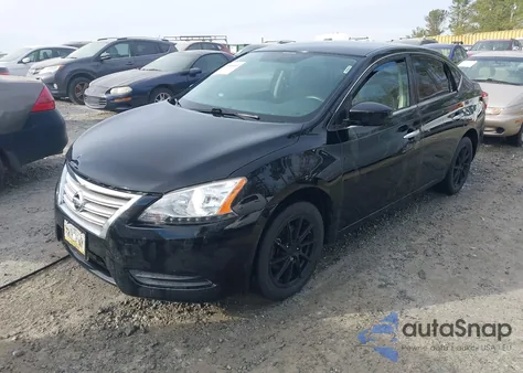 2015 Nissan Sentra S from USA, damaged, VIN 3N1AB7AP4FY326825